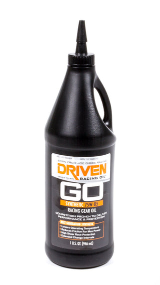 Racing Gear Oil 75w85 1 Qt Bottle Synthetic Virtual Speed Performance DRIVEN RACING OIL