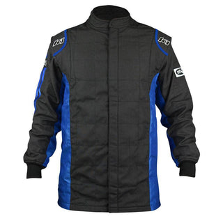 Jacket Sportsman Black / Blue Large / X-Large Virtual Speed Performance K1 RACEGEAR