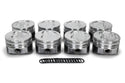 KB BBF Flat Top Piston Set 4.390 Bore -2.5cc Virtual Speed Performance KB PERFORMANCE PISTONS