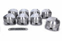 KB BBF Flat Top Piston Set 4.390 Bore -2.5cc Virtual Speed Performance KB PERFORMANCE PISTONS