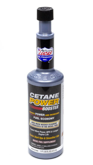 Cetane Power Booster 16 Oz. Virtual Speed Performance LUCAS OIL