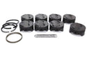 MAHLE SBC PowerPak Piston Set 4.030 Bore Flat-Top -9cc Virtual Speed Performance MAHLE PISTONS