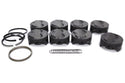 MAHLE SBC PowerPak Piston Set 4.030 Bore Flat-Top -9cc Virtual Speed Performance MAHLE PISTONS