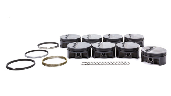 MAHLE SBC Power-Pak Piston & Ring Set 4.125 Bore Virtual Speed Performance MAHLE PISTONS