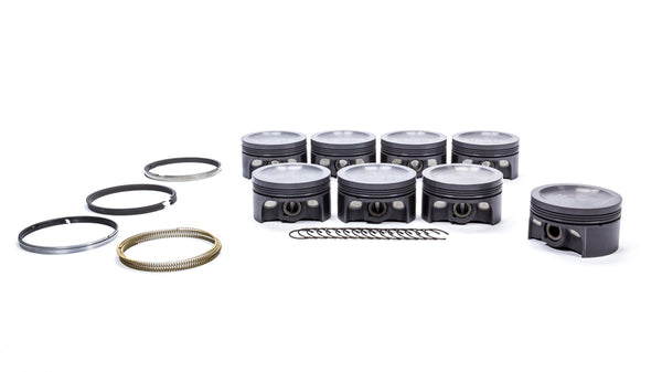 MAHLE SBC PowerPak Domed Piston Set 4.030 Bore Virtual Speed Performance MAHLE PISTONS