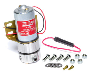 Mallory 140 Series Fuel Pump for high performance street, racing and marine applications Virtual Speed Performance MALLORY