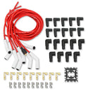 MALLORY Pro Sidwinder Plug Wire Set w/Ceramic Boots Red Virtual Speed Performance MALLORY