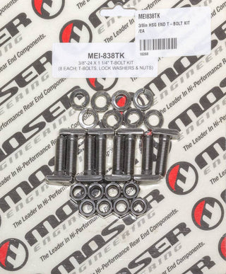 3/8in HSG END T-BOLT KIT /EA Virtual Speed Performance MOSER ENGINEERING