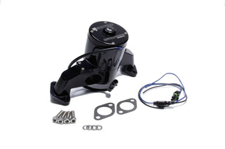 MEZIERE BBC Billet HD Electric Water Pump Black Virtual Speed Performance MEZIERE