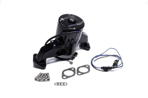 MEZIERE BBC Billet HD Electric Water Pump Black Virtual Speed Performance MEZIERE