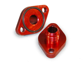 BBC #12 Water Pump Port Adapters - Red (2pk) Virtual Speed Performance MEZIERE