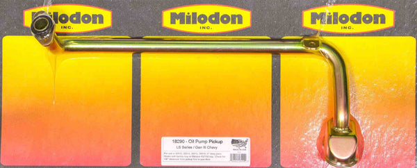 Oil Pump Pick-Up Virtual Speed Performance MILODON