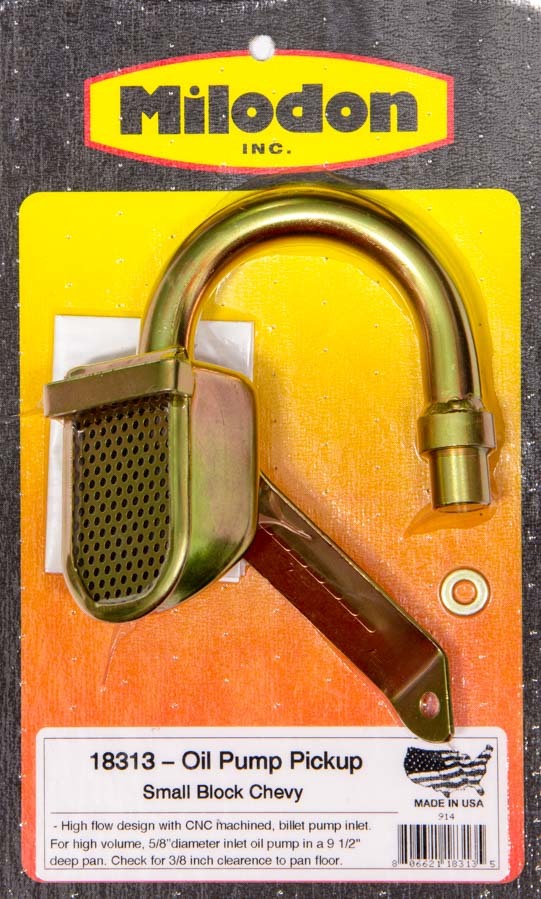 Oil Pump Pick-Up Virtual Speed Performance MILODON