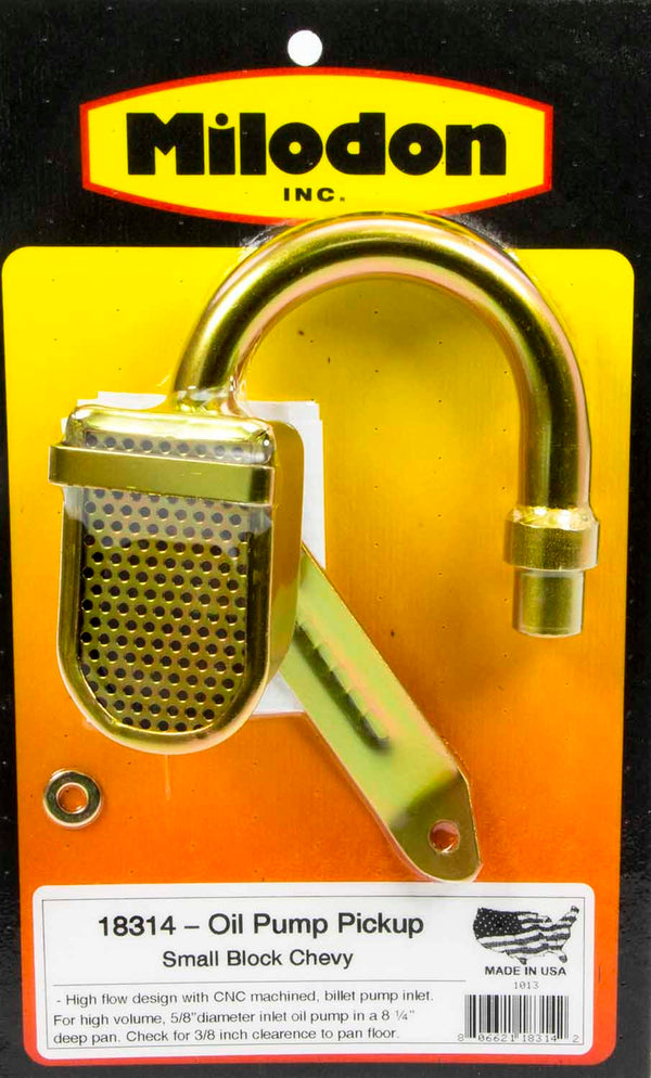 Oil Pump Pick-Up Virtual Speed Performance MILODON