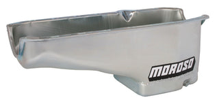 MOROSO SBC Oil Pan - Pass. Dipstick Virtual Speed Performance MOROSO
