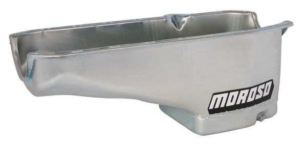 MOROSO SBC Oil Pan - Pass. Dipstick Virtual Speed Performance MOROSO