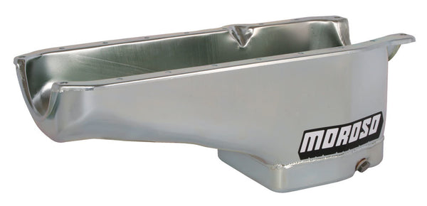 MOROSO SBC Oil Pan - 1pc. Seal Virtual Speed Performance MOROSO