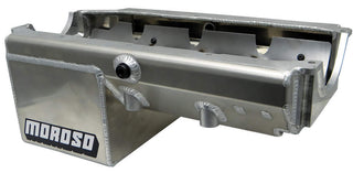 MOROSO 8qt Oil Pan - Alm - SBC Drag Race Virtual Speed Performance MOROSO