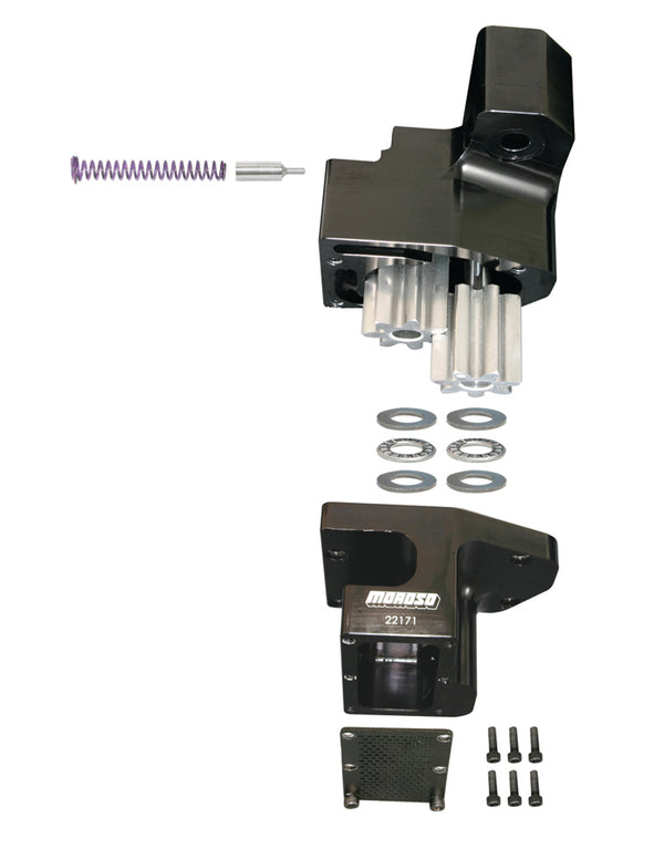 Billet Oil Pump - SBC Virtual Speed Performance MOROSO