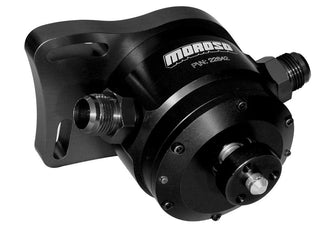 Moroso Vacuum Pump 4 Vane Enhanced Design Black With Mounting Bracket Virtual Speed Performance MOROSO