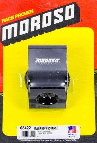 MOROSO Filler Neck Housing - Billet Alum. Virtual Speed Performance MOROSO