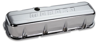 MOROSO Chrome B/E Valve Covers BBC Tall w/Baffle Virtual Speed Performance MOROSO