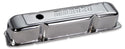 MOROSO Chrome B/E Valve Covers BBC Tall w/Baffle Virtual Speed Performance MOROSO