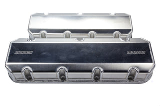 MOROSO BBC Billet Rail Valve Cover Set - Tall wo/Logo Virtual Speed Performance MOROSO