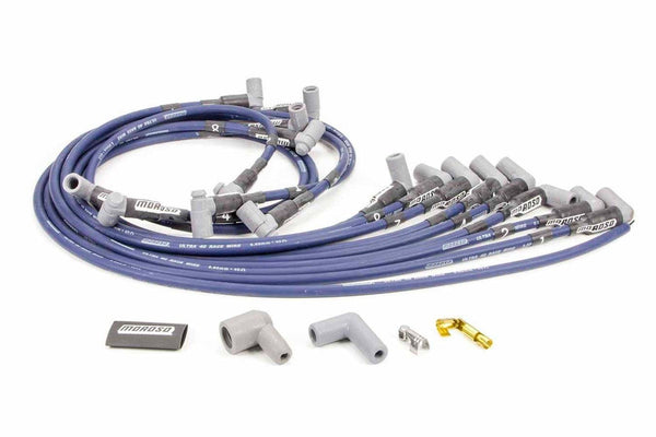MOROSO Ultra 40 Plug Wire Set - Blue Virtual Speed Performance MOROSO
