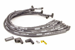 MOROSO Ultra 40 Plug Wire Set - Black Virtual Speed Performance MOROSO