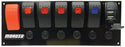 MOROSO Rocker LED Switch Panel w/Breakers & USB Ports Virtual Speed Performance MOROSO