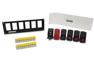 MOROSO Rocker LED Switch Panel w/Breakers & USB Ports Virtual Speed Performance MOROSO