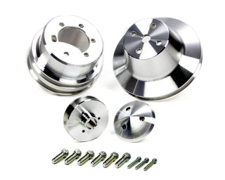 318-360 Mopar 3pc Pulley Set Virtual Speed Performance MARCH PERFORMANCE