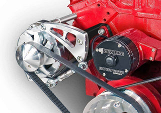 Chevy SB Electric Water Pump Alt Bracket Virtual Speed Performance MARCH PERFORMANCE