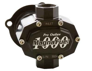 MAGNAFUEL 4205-BLK Belt Drive Fuel Pump Pro Outlaw 1000 Black Virtual Speed Performance MAGNAFUEL/MAGNAFLOW FUEL SYSTEMS