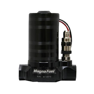 MagnaFuel Black ProStar 500 Electric Fuel Pump 2000+ HP Rating Compatible With Gas/Alcohol Virtual Speed Performance MAGNAFUEL/MAGNAFLOW FUEL SYSTEMS