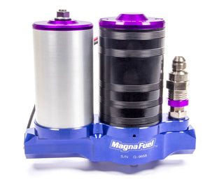 MagnaFuel Blue QuickStar 300 Fuel Pump w/Filter 900HP Rating Virtual Speed Performance MAGNAFUEL/MAGNAFLOW FUEL SYSTEMS