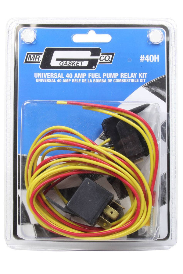 40amp Electric Fuel Pump Relay Kit Virtual Speed Performance MR. GASKET