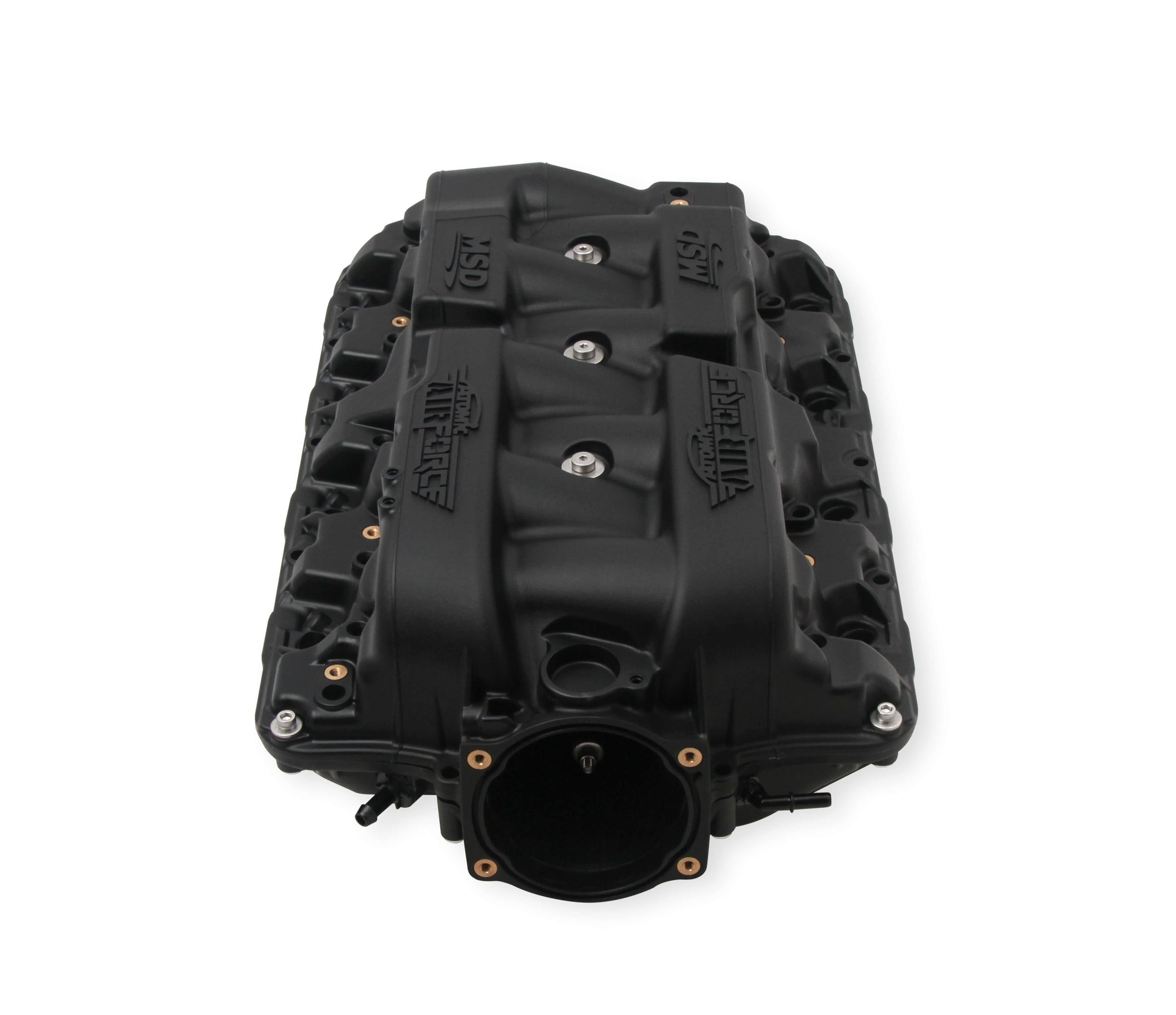 MSD LS1/LS2/ LS6 Atomic Force Multi Intake Manifold Black Logo ...