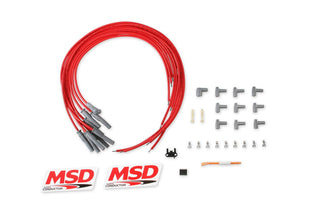 MSD 8 Cylinder Plug Wires Virtual Speed Performance MSD IGNITION