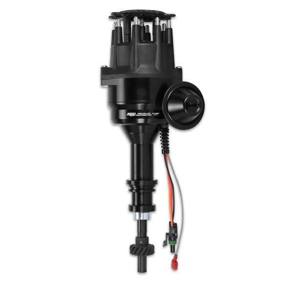 Ford 351C-460 Pro-Billet RTR Distributor - Black Virtual Speed Performance MSD IGNITION