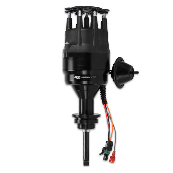 BBM 426/440 Pro-Billet RTR Distributor - Black Virtual Speed Performance MSD IGNITION