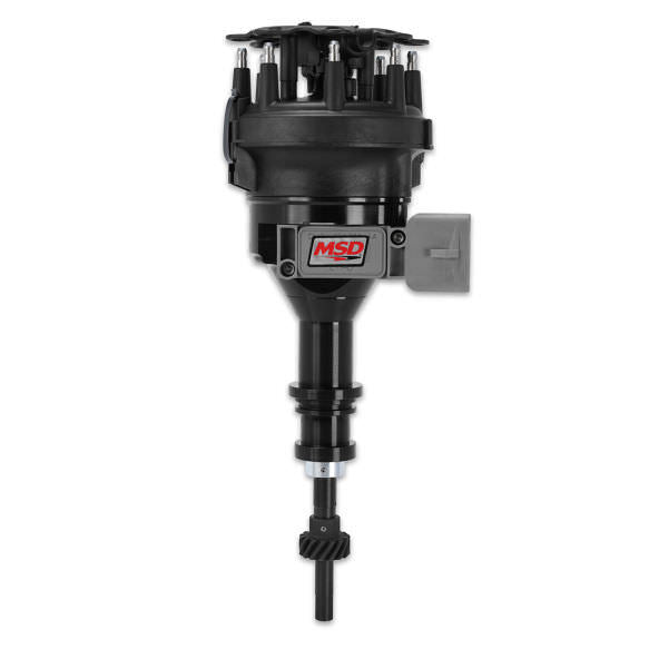 SBF 5.0L 86-93 Billet Distributor Black Finish Virtual Speed Performance MSD IGNITION