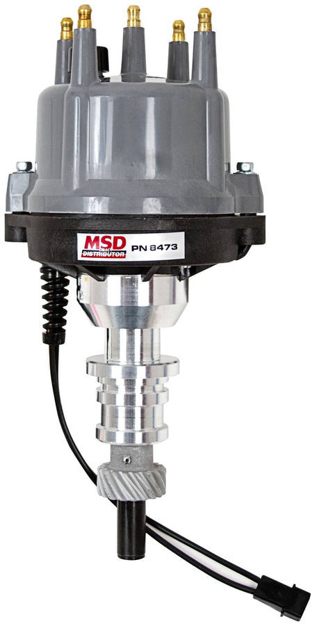 MSD 8473 2.3l Ford Billet Dist. Virtual Speed Performance MSD IGNITION