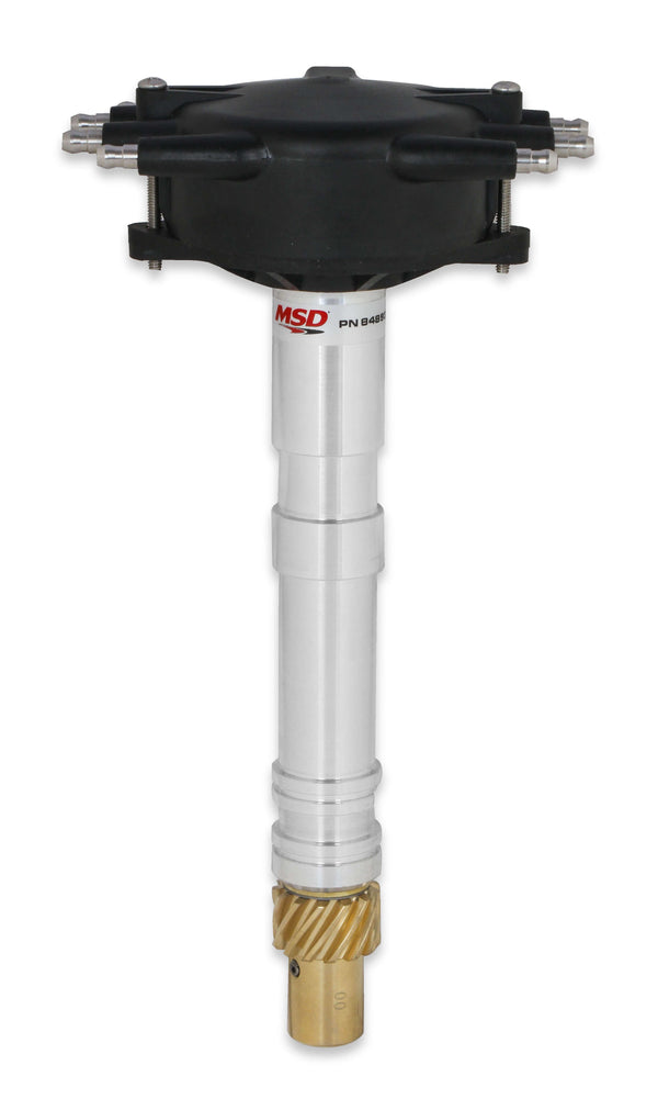 MSD 84893 Chevy V8 Crank Trigger Distributor w/Crab Cap Virtual Speed Performance MSD IGNITION
