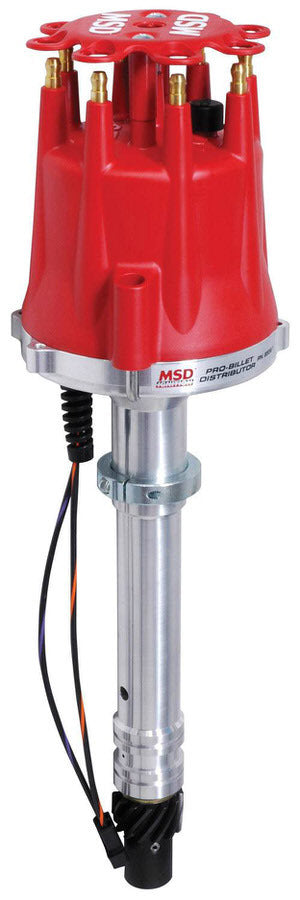 MSD 85561 Chevy V8 Billet Distributor W/Cap & Rotor Virtual Speed Performance MSD IGNITION