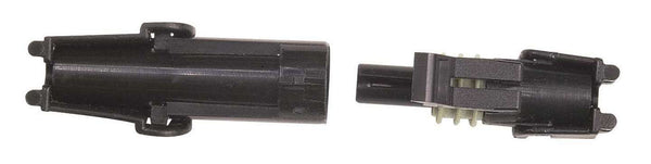 MSD 8174 Weathertight 1-Pin Connector – Durable Black Nylon