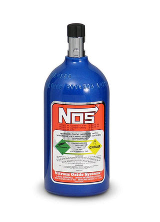 NOS 2 Pound Nitrous Bottle With Mini Hi-Flow Valve Virtual Speed Performance NITROUS OXIDE SYSTEMS