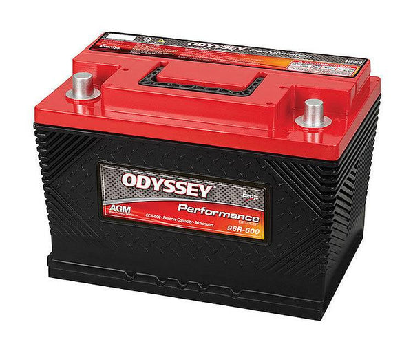 Battery 96R Series 600 CCA / 1100 CA Virtual Speed Performance ODYSSEY BATTERY