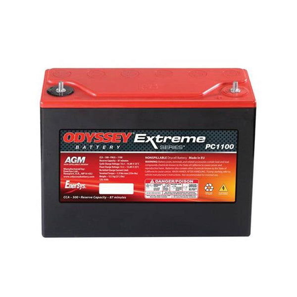 Battery 500CCA/650CA M6 Stud Terminal Virtual Speed Performance ODYSSEY BATTERY